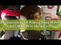 Recensione del H.Koenig Soup Maker 1.1L MXC18 in acciaio inox, frullatore cuoci zuppe professionale