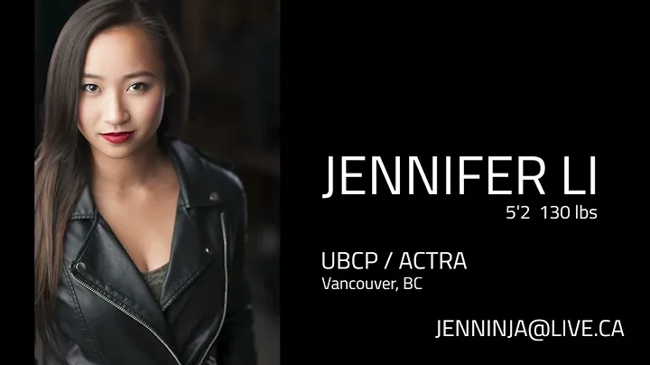 Jennifer Li  - 2022 Stunt Reel