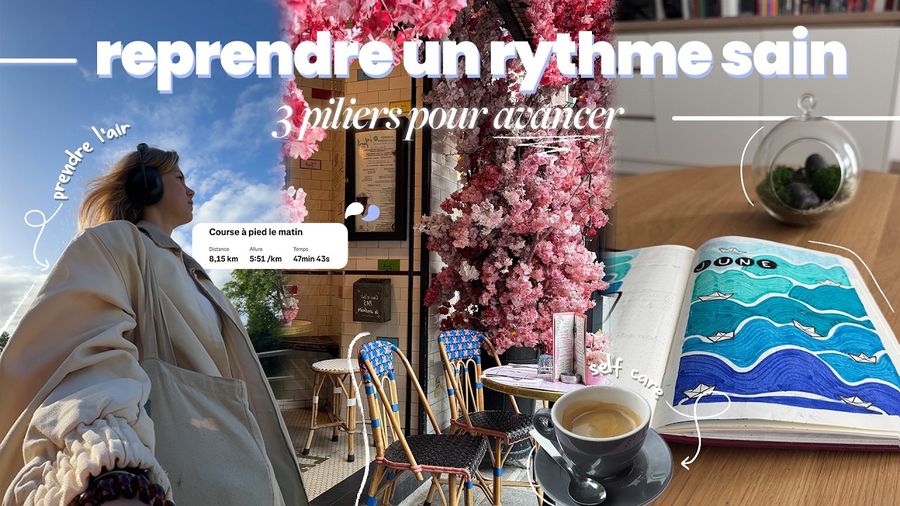 Comment reprendre une bonne routine quand on se sent perdu.e : sport, alimentation & mental 🌱