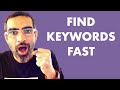 How To Find Low Competition Keywords Quickly (Long Tail Pro)