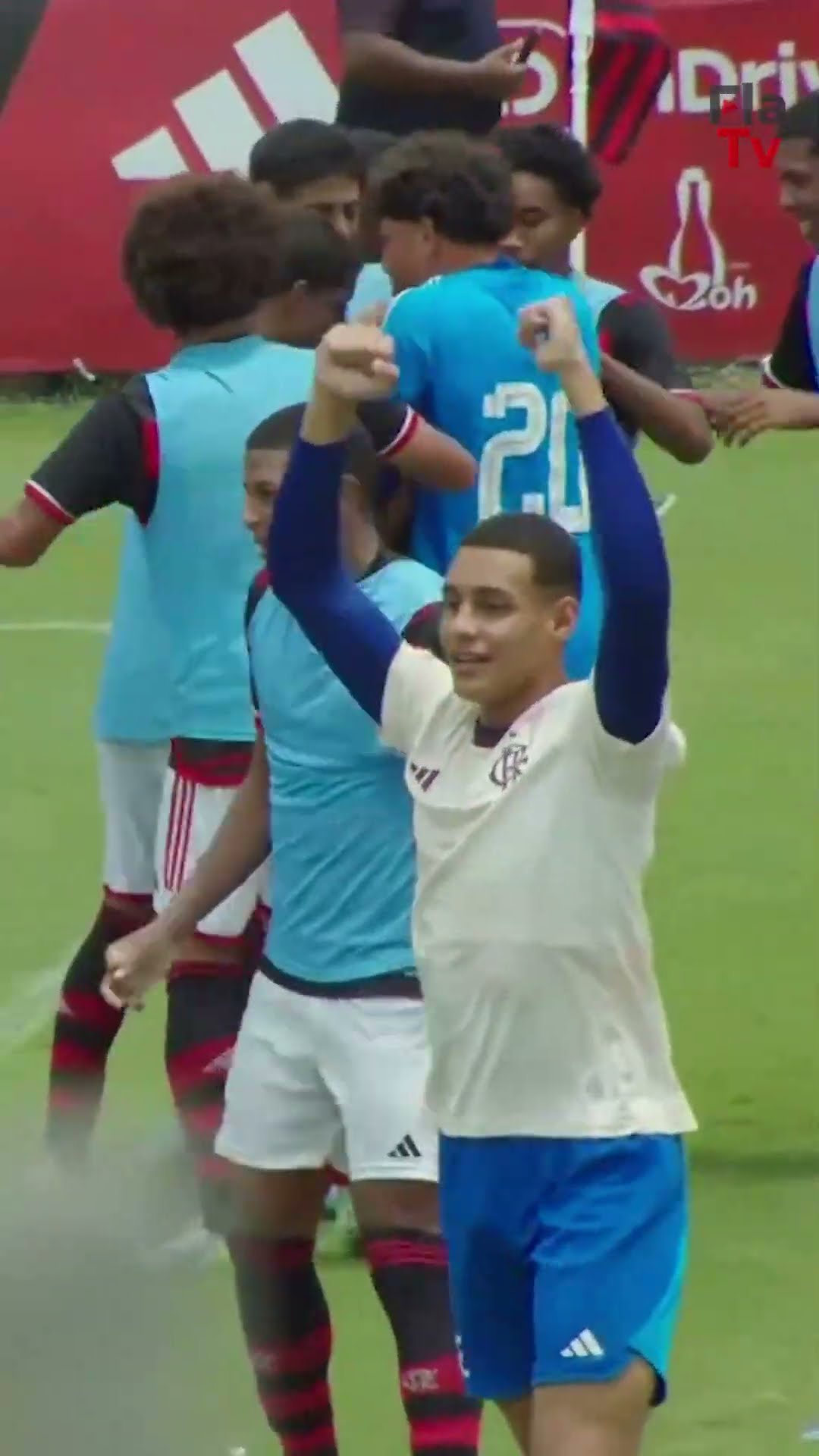 Flamengo 3x1 Santos Laguna - Flamengo Adidas Cup | 3x1 - Jhefinho  (pênalti) #sub16 #CRF #flatv