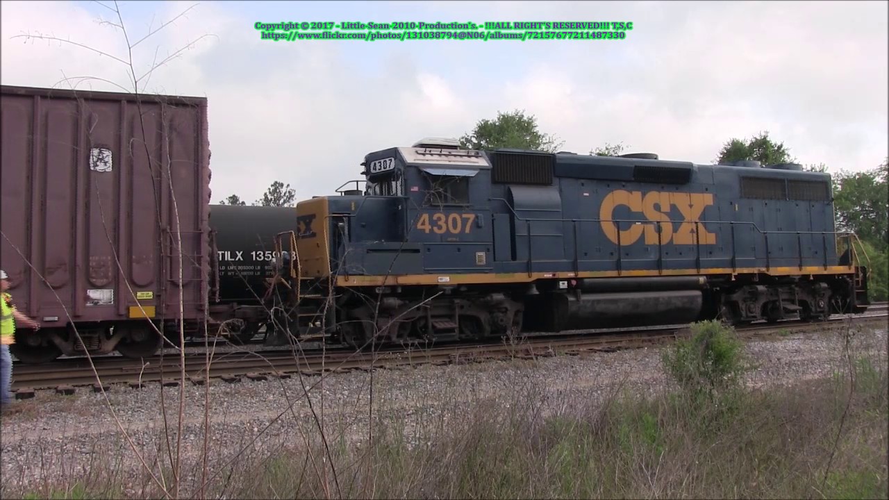 7367-HD]-NS-&-CSX-Railfanning - Valdosta, Georgia - Friday-April-28th ...