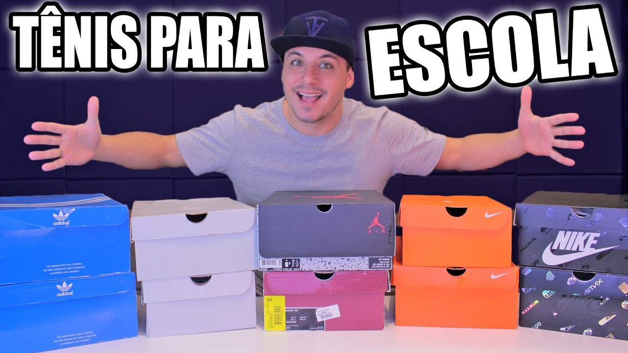 tenis para ir a escola