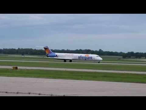 Allegiant MD-80 Reverse Thrust