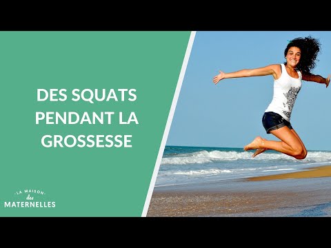 Vidéo: Comment faire des squats pendant la grossesse