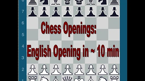 Chess Openings | English Opening  in ~ 10 min