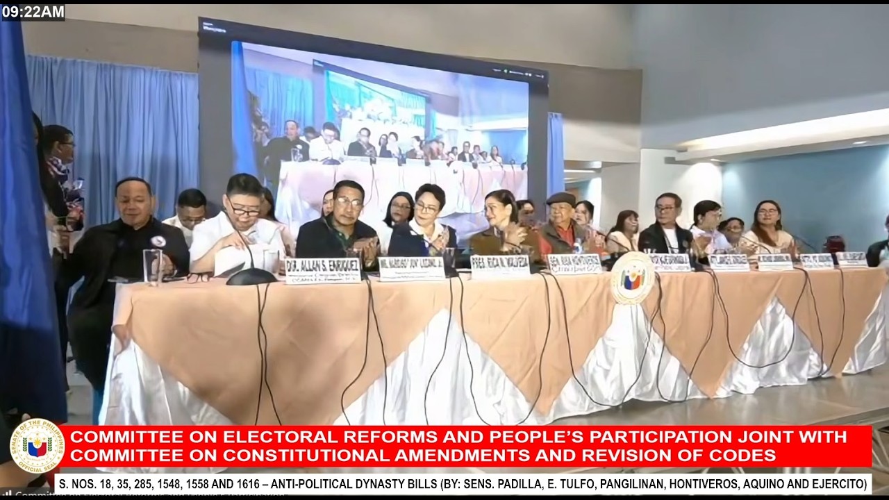 LIVE: Senate Public Consultation on Anti-Political Dynasty Bills in Laguna (February 11, 2026)