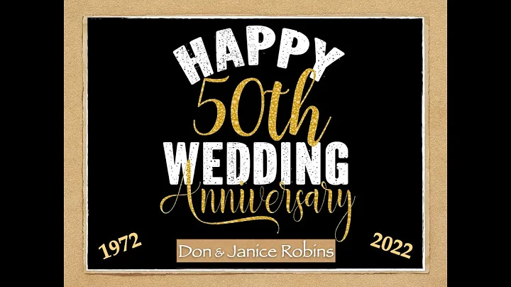 Don and Janice 50th Anniversary