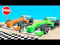 CORRIDA NA *VELOCIDADE MÁXIMA* COM CARRO DE FORMULA 1 (GTA 5 Races)