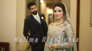 Walima Highlights Couple Song - Couple Shoot - Cinematic Walima Highlights - Pakistani Wedding Video