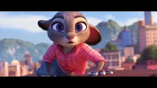 Zootopia (3/4) - Train Crash Scene (2016) HD