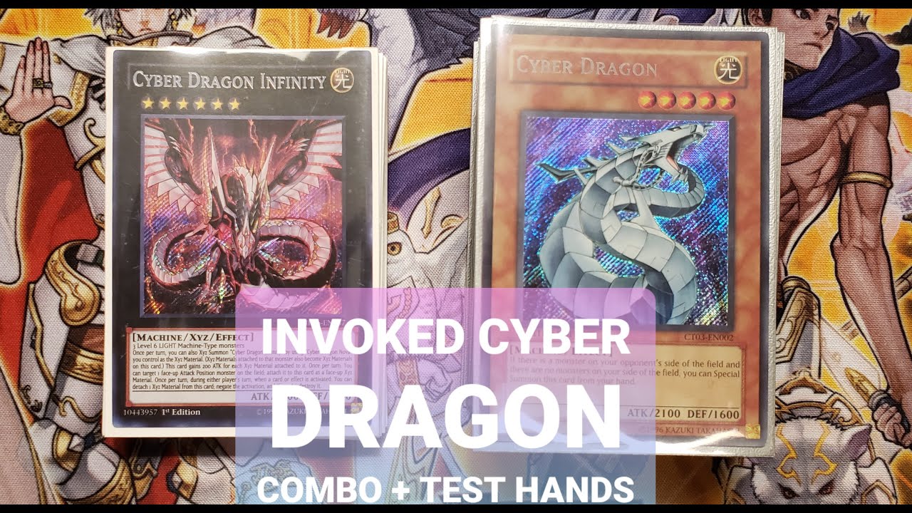 Yu-Gi-Oh! Invoked Cyber Dragon Deck Combos and Test Hands Tutorial July 2021