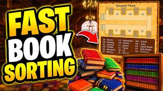 BOOK SORTING GUIDE in Librarian Tidy Up Roblox Library - Best Tips and Tricks for Faster Progress
