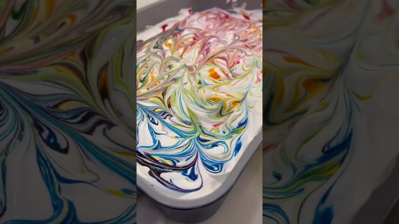 Use Whipped Cream to Dye Easter Eggs!