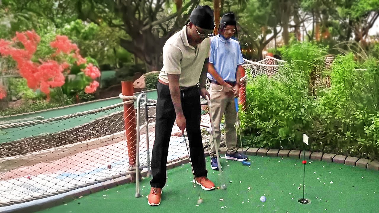 YourRAGE & ImDOntai Go Golfing As UNC's!