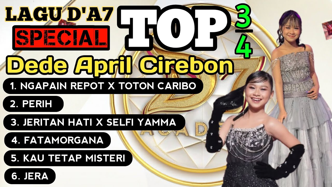 6 LAGU TERBARU APRIL CIREBON 2025 || TOP 3 DA7 || JUARA 3 DA7 || April x Toton caribo #trending 