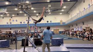 2 Kips! She did it! | Linley Buendel | Level 4 | Bar Routine | 8.735 | 3rd Place | Miami Grit 2023