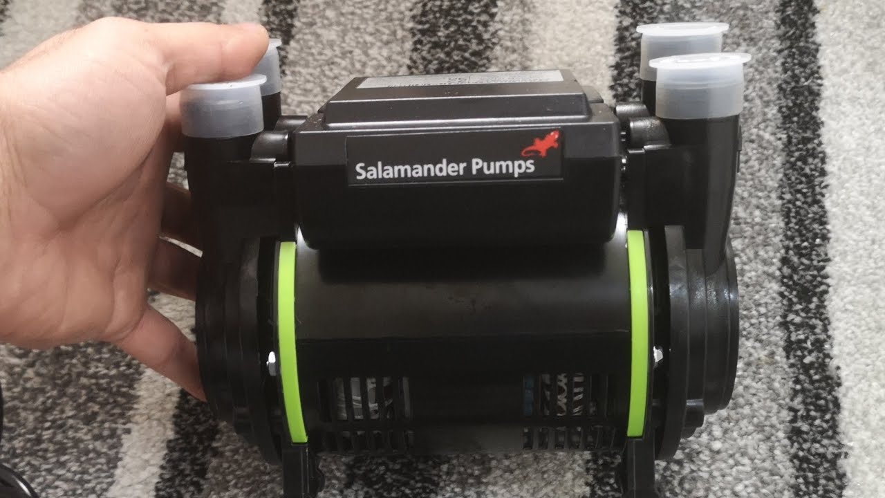 Salamander CT50 Water Pump for Thermostat Shower. YouTube