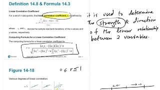 Math 10 Section 14.4:  Linear Correlation