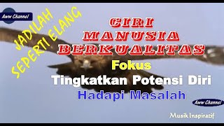 BECOME LIKE AN EAGLE - Qualified Human Traits: FOCUS, CAREFUL, CAREFUL, PATIENT