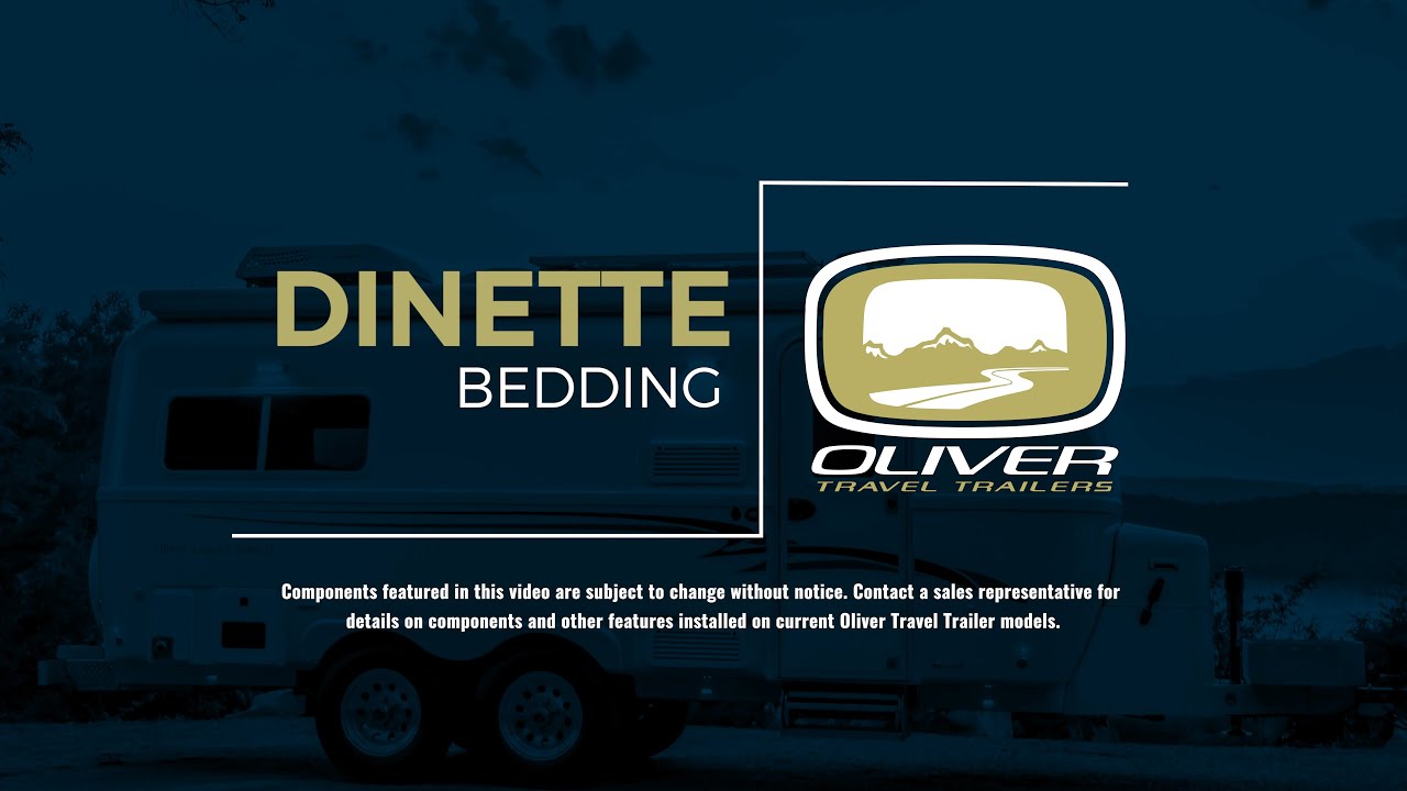Dinette Bed Conversion | Oliver Travel Trailers