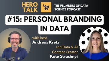 Hero Talk: Personal Branding in Data with Kate Strachnyi - Plumbers of Data Science #15