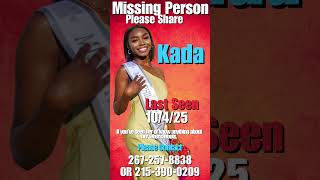 Suspect Keon King Charged with Kidnapping in Disappearance of Kada Scott, Philadelphia Police Say @TimelessMysteriess
