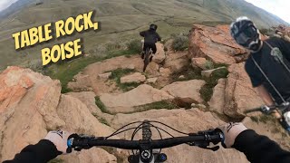 RIDING GNARLY ROCK LINES WITH FRIENDS IS THE BEST! | Boise Mountain Biking