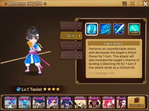 Summoners War: Sky Arena - Water Taoist Runes  @gamerairtias9730