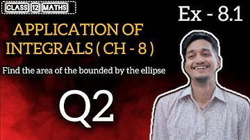 Ex 8.1 class 12 maths q2 | Ex 8.1 q2 class 12 | Question 2 exercise 8.1 Class 12