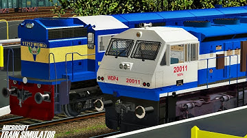 New Delhi - Dibrugarh Town Rajdhani Express || NFR || MSTS Open Rails Journey Part 1