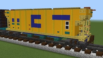Chessie System Covered Hopper - A Minecrafter