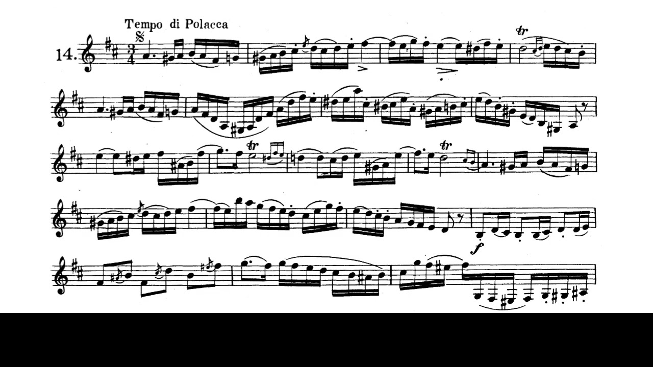 pale rose étude Etude No. 14 from 32 Etudes for the Clarinet by Cyrille Rose - YouTube