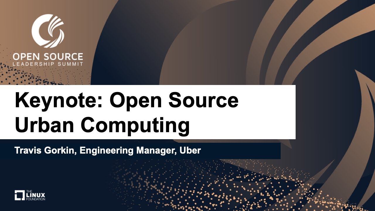 Keynote: Urban Computing - Travis Gorkin, Engineering Manager, Uber Technologies Inc.