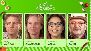 La Divina Comida - Pablo Zúñiga, Alejandra Valle, Ignacia Allamand y Pepe Auth