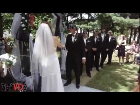 The Most White Trash Wedding Entrance Youtube