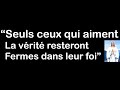 Seuls ceux qui aiment la vrit resteront fermes dans leur foi  notre dame danguera 4 juin 2024