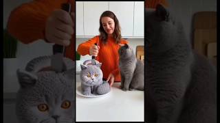 This Is Amazing Cutting Cat 😺🐈 #shorts #cabinlife