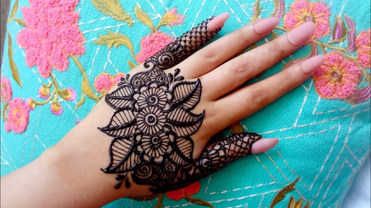 EID special Trendy new latest henna mehndi design for hands EID 2020 ...