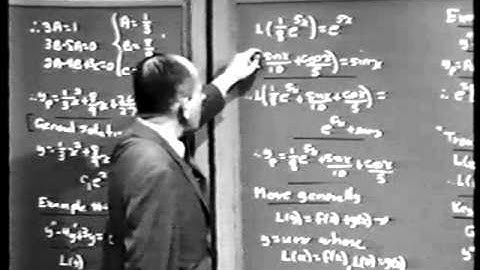 Part II: Differential Equations, Lec 4: Undetermined Coefficients