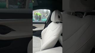 BMW i4 M60 Interior Tour: Pure Luxury in White Leather #Shorts