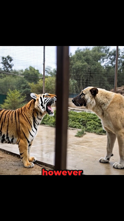 Kangal Enters The Tiger Cage without Permission!