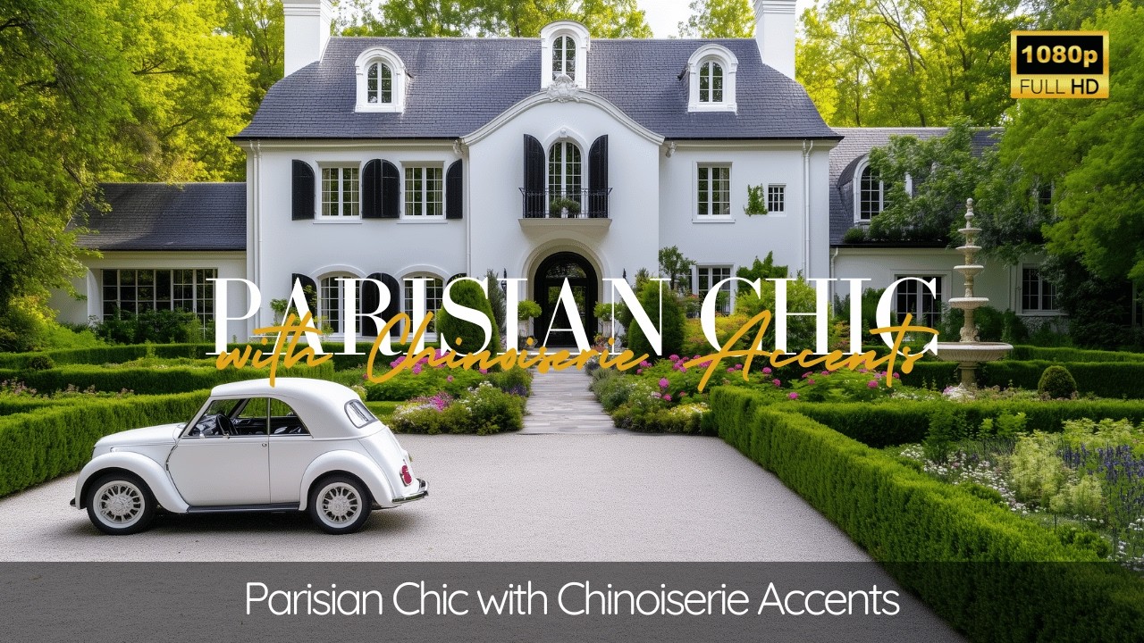 Parisian Chic with Chinoiserie Accents
