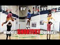 Shortest dunkers in the world dunkoff head to head