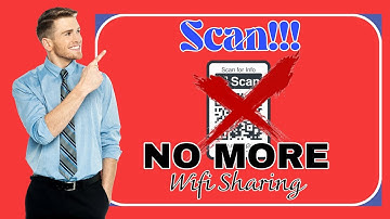 How to Secure your "WiFi Password" from HACKERS | From Scan WiFi sharing?