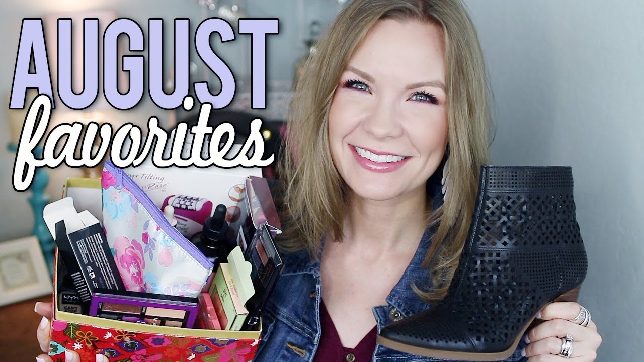 AUGUST 2018 FAVORITES | LipglossLeslie