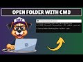 How to Open Visual Studio Code in Current Folder using Command Prompt