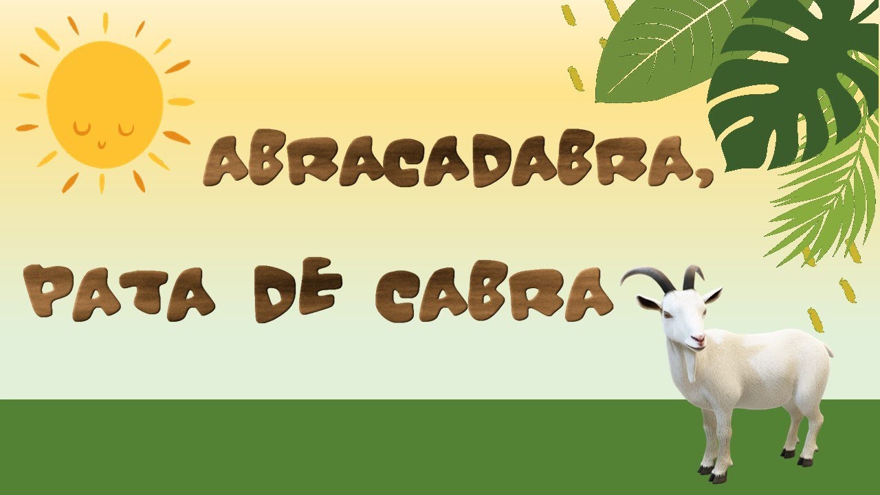 Abracadabra, pata de cabra | Lectura para niños | videos educativos