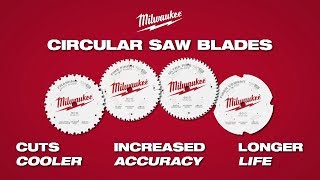 Milwaukee® Circular Saw Blades - YouTube