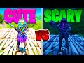 I hosted a CUTE vs SCARY Fashion Show in Fortnite... (BEST SPOOKY and CUTE SKINS)
